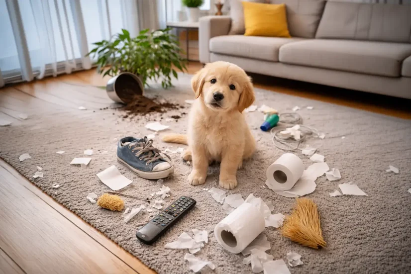 puppy proof woning